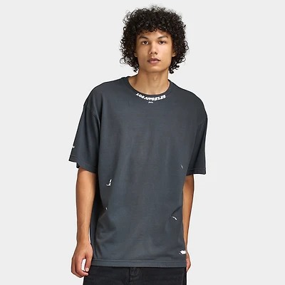 Mitchell & Ness Lakers T-shirt Graphique Exclusif / Noir Délavé