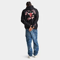 Mitchell & Ness Chicago Bulls Hoodie / Faded Black