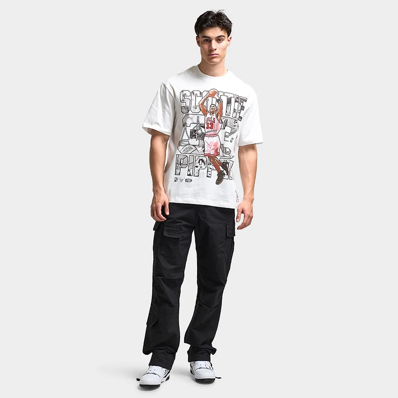 Mitchell & Ness Pippen Mono Dunk T-Shirt / White