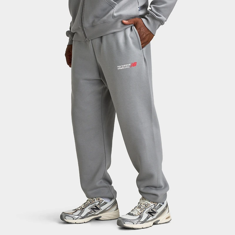New Balance Tone Logo Cuff Jogger / Grey