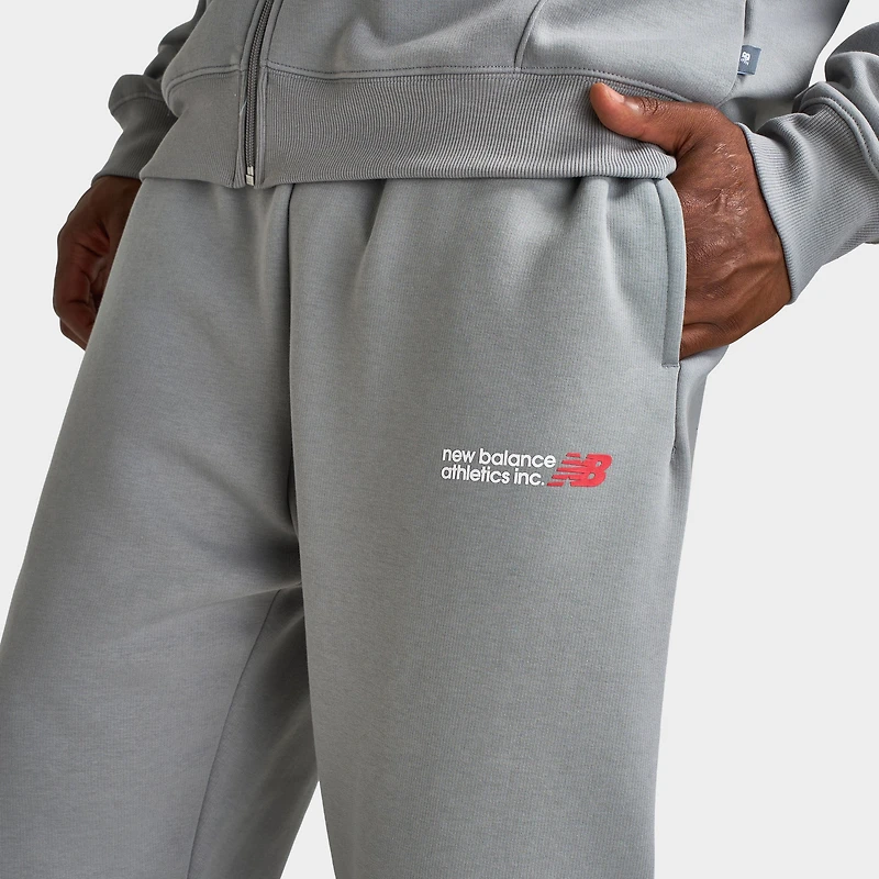 New Balance Tone Logo Cuff Jogger / Grey