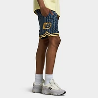 New Balance Hoops Printed Mesh Shorts / NB Navy