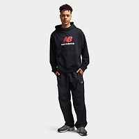 New Balance Athletics French Terry Logo Hoodie / Black