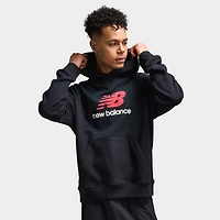 New Balance Athletics French Terry Logo Hoodie / Black