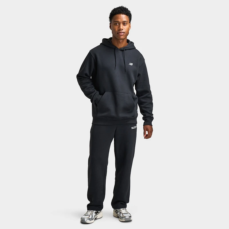 New Balance Tone Big Logo Hoodie / Black