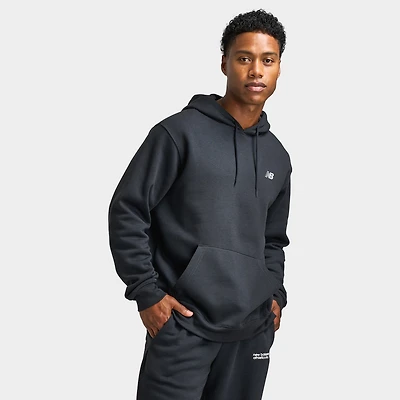 New Balance Tone Big Logo Hoodie / Black