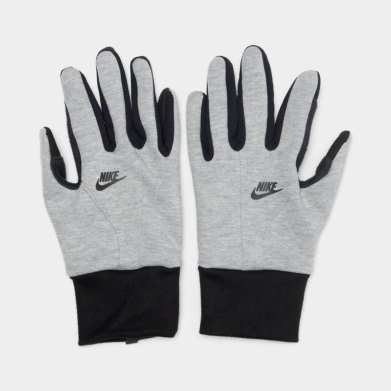 Nike Tech Fleece 2.0 Gloves Dark Grey / Black