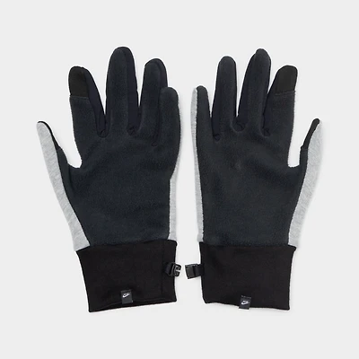 Nike Tech Fleece 2.0 Gants Gris foncé / Noir