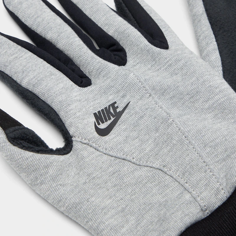 Nike Tech Fleece 2.0 Gloves Dark Grey / Black