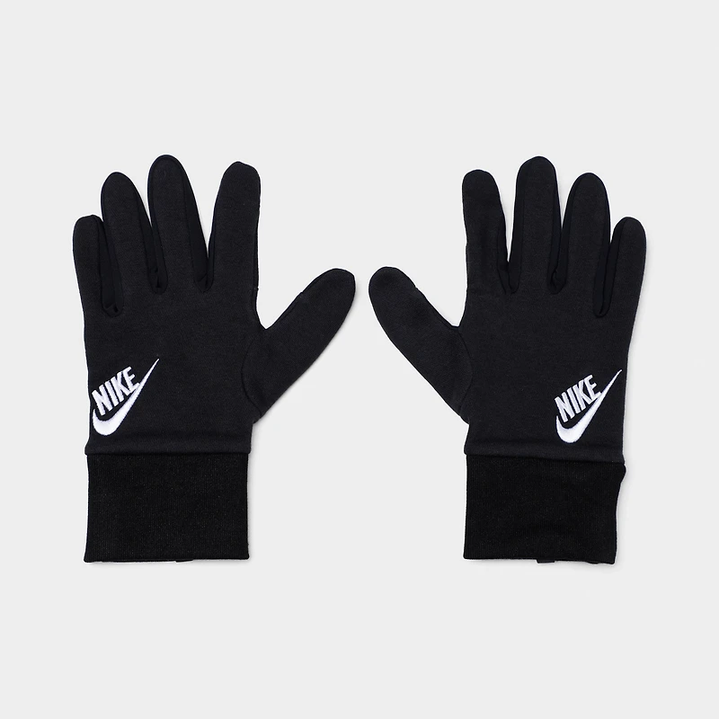 Nike Sportswear Juniors' Club Fleece Tech Gloves Black / - White