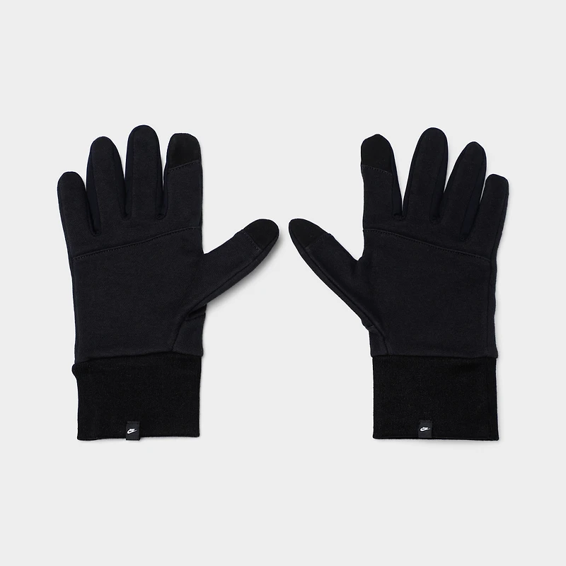 Nike Sportswear Juniors' Club Fleece Tech Gloves Black / - White