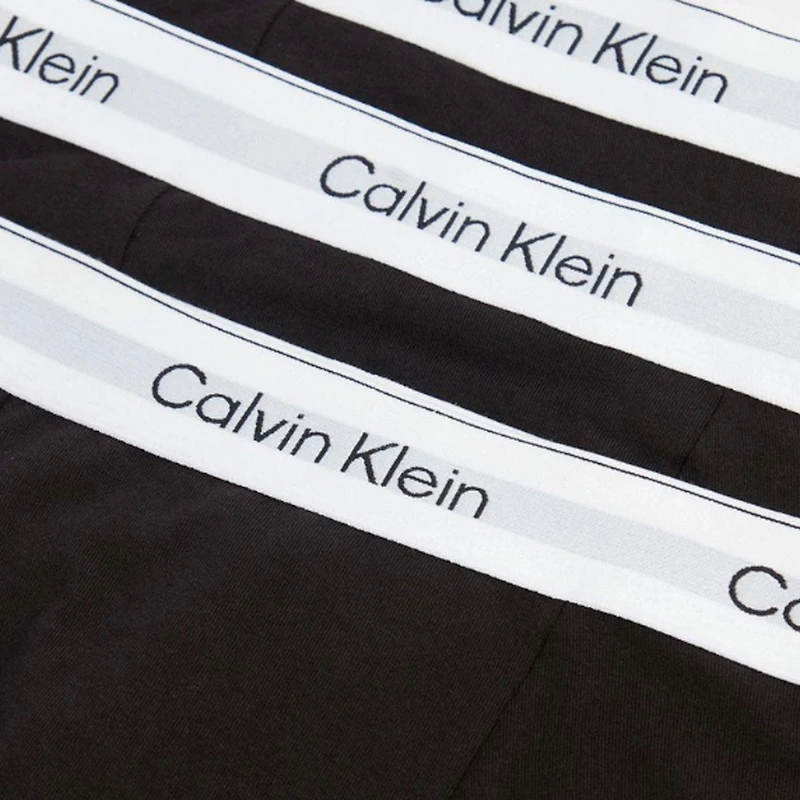 Caleçon court extensible en coton Calvin Klein Icon (lot de 3) / Noir
