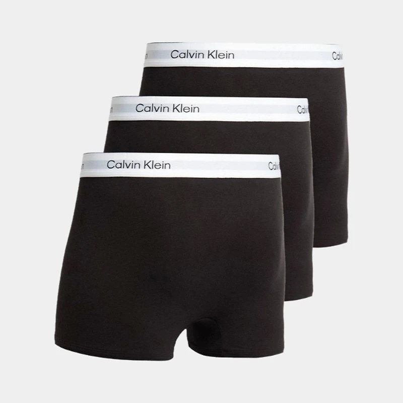 Caleçon court extensible en coton Calvin Klein Icon (lot de 3) / Noir