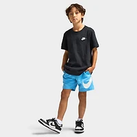Nike Junior Boys' Stacked Logo Swim Shorts / University Blue