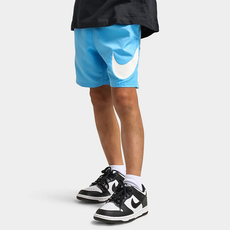 Nike Junior Boys' Stacked Logo Swim Shorts / University Blue
