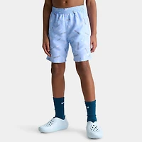Nike Junior Boys' All Over Print Swim Shorts Blue / White