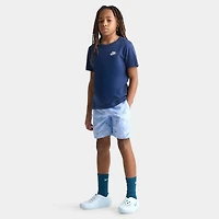 Nike Junior Boys' All Over Print Swim Shorts Blue / White
