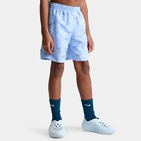 Nike Junior Boys' All Over Print Swim Shorts Blue / White