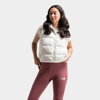 THE NORTH FACE WOMEN'S HYDRENALITE DOWN A-LINE VEST WHITE DUNE