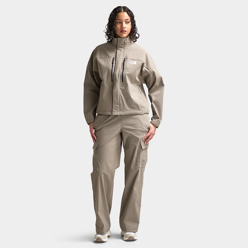 The North Face Women's Cargo Wind Jacket / Brown