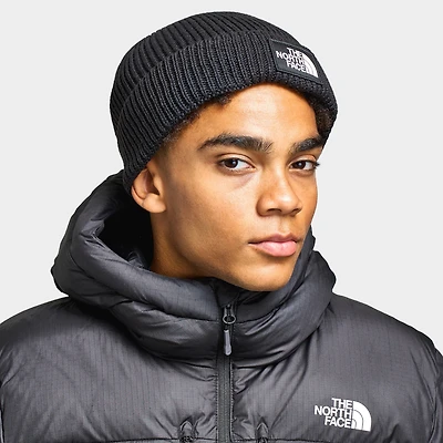 The North Face Logo Box Tuque à revers / Noir TNF