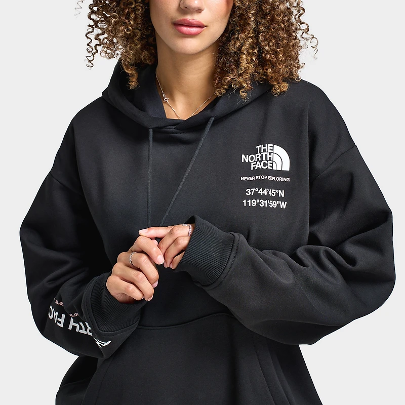 The North Face Women's Balanced Oversized Hoodie / Black