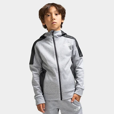 The North Face Juniors' Mittellegi Fullzip Fleece / Heather Grey