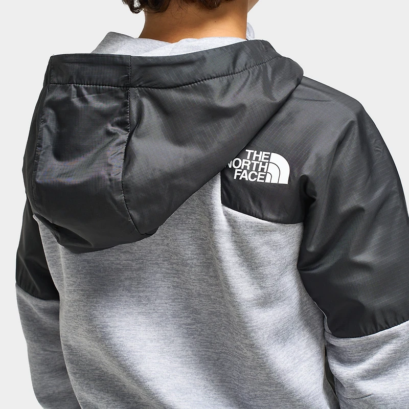 The North Face Junior Mittellegi zippé Polaire / Gris chiné