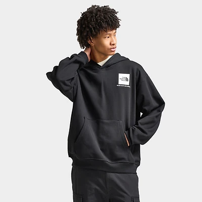 The North Face Oversized Bandana Print Pullover Hoodie / TNF Black