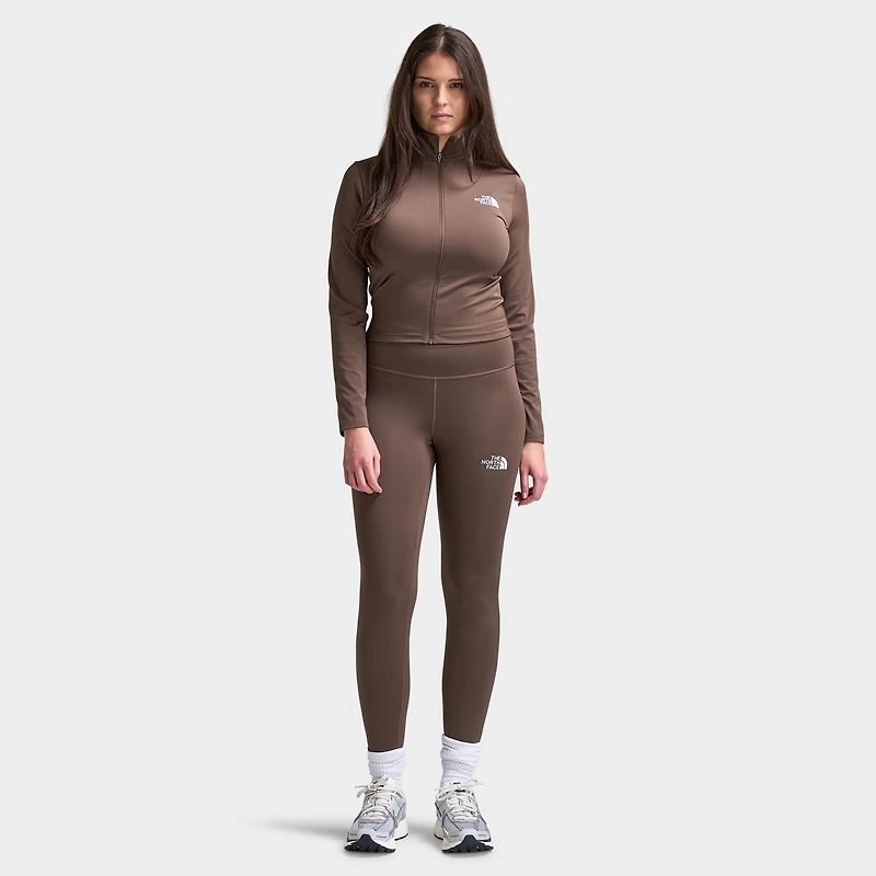The North Face Femmes Leggings simples Performance / Marron fumé