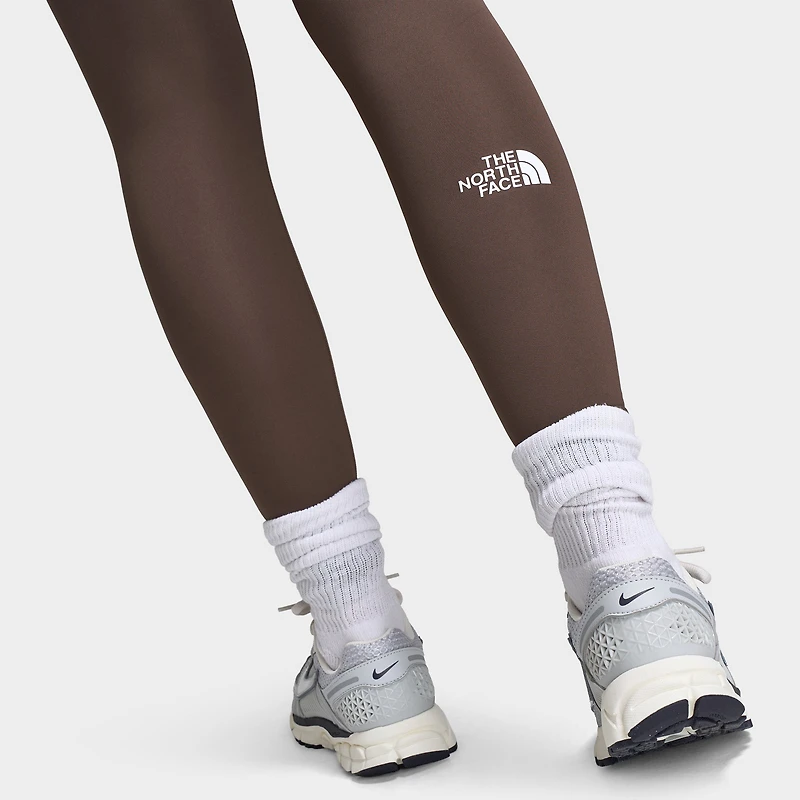The North Face Femmes Leggings simples Performance / Marron fumé