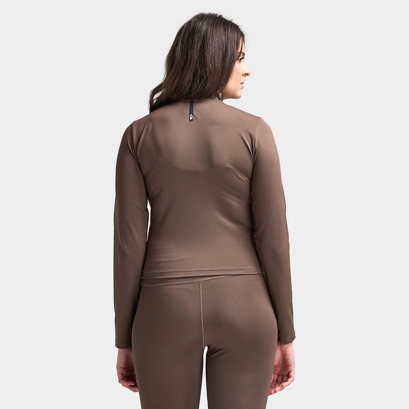 The North Face Femmes Performance Simple zippé  / Marron fumé