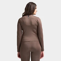The North Face Femmes Performance Simple zippé  / Marron fumé