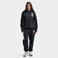 The North Face Femmes Chandail à Capuchon Surdimensionné Multi Tek / Noir
