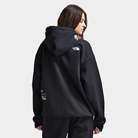 The North Face Femmes Chandail à Capuchon Surdimensionné Multi Tek / Noir