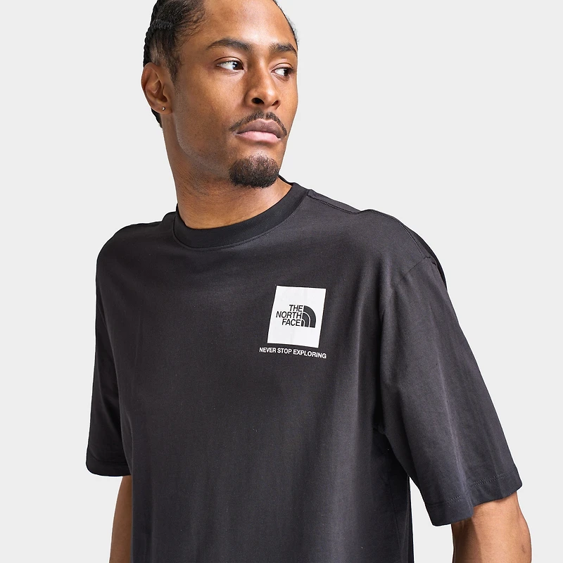 The North Face M Forest T-shirt à manches courtes surdimensionné / Noir TNF