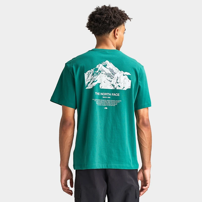 The North Face Mountain X-Ray T-Shirt / Green