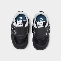 New Balance Infants' 574 Black / White