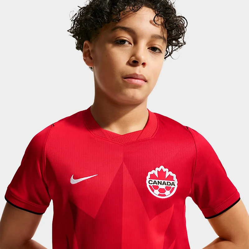 Nike Juniors' Stadium Replica Canada Jersey Home / University Red