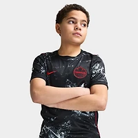 Nike Juniors' Stadium Replica Jersey Away / Black