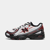 New Balance Children's 740 White / Black - Red