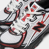 New Balance Enfants 740 Blanc / Noir - Rouge