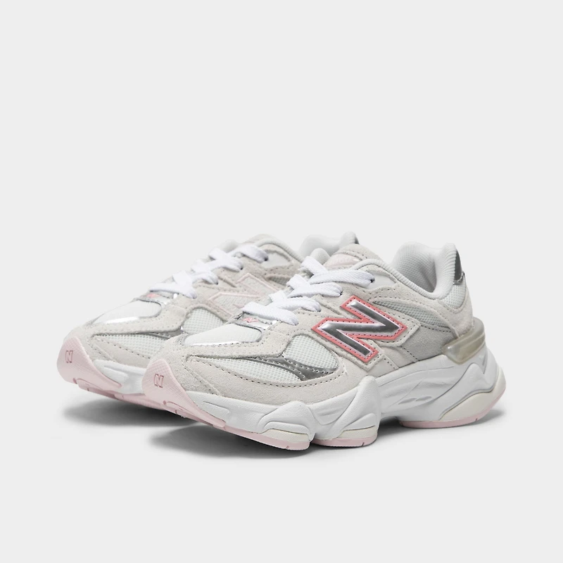 New Balance Enfants 9060 Blanc / Rose