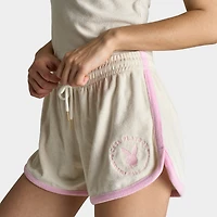 Playboy Retro Terry Short Off White / Pinkesque