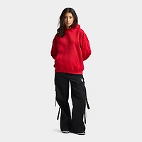 Playboy Script Oversized Hoodie / Red