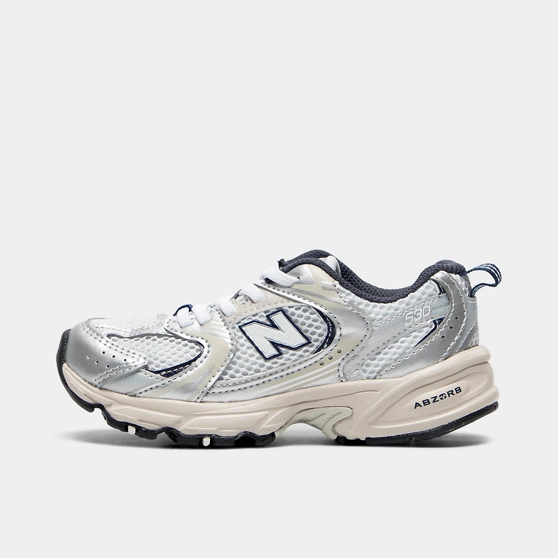 New Balance Children's 530 Summer Fog / Nimbus Cloud - NB Navy