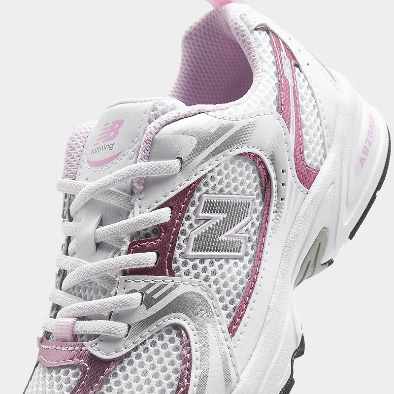New Balance Children's 530 White / Pink Sugar