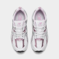 New Balance Children's 530 White / Pink Sugar