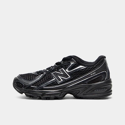 New Balance Enfant 740 Noir / Argent Métallique