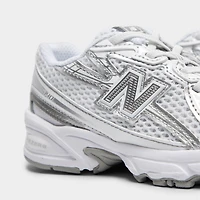 New Balance Children's 740 White / Silver Metallic